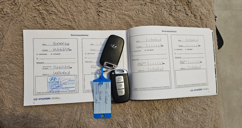 Hyundai ix35 cena 45800 przebieg: 168000, rok produkcji 2013 z Przasnysz małe 631